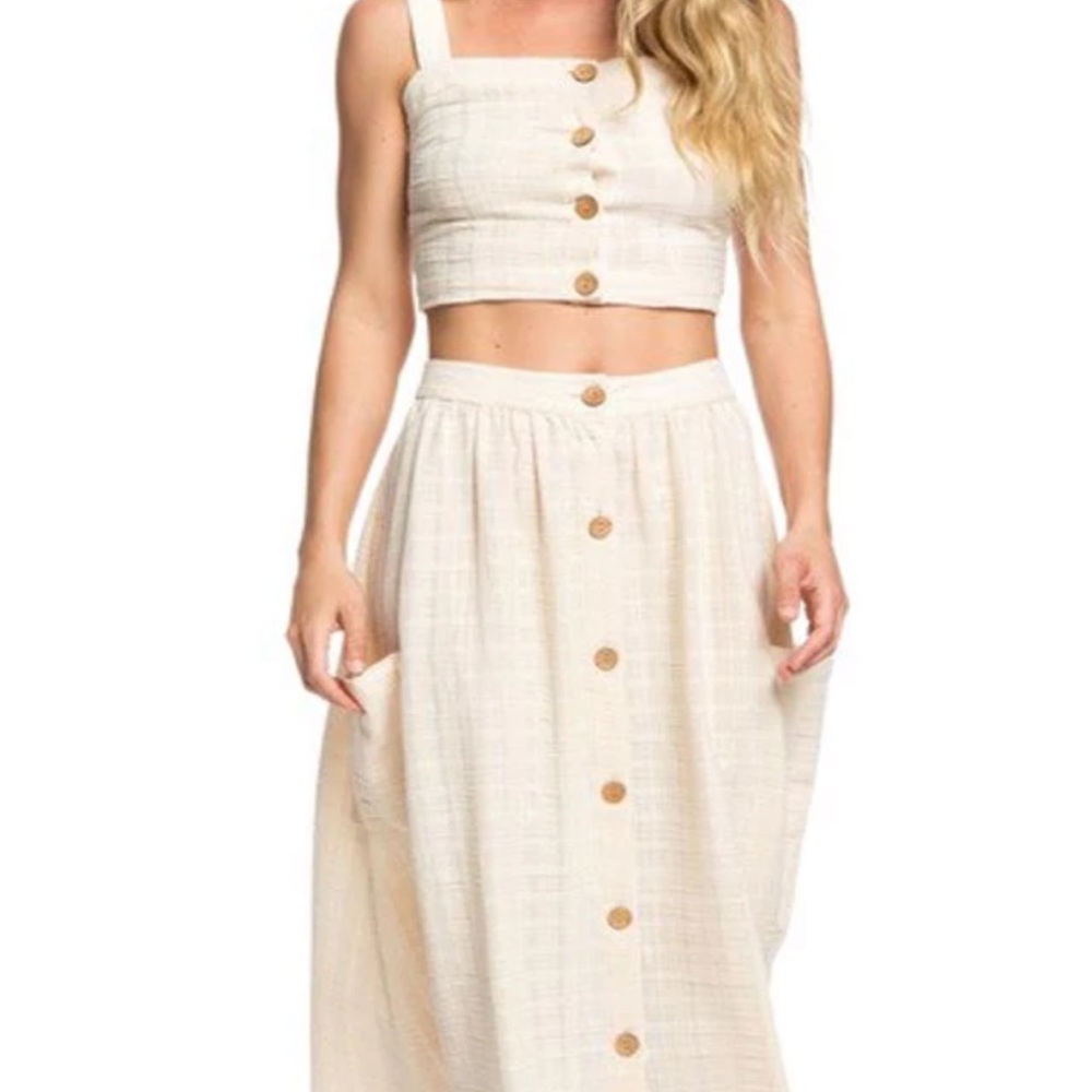 NWT Roxy skirt set